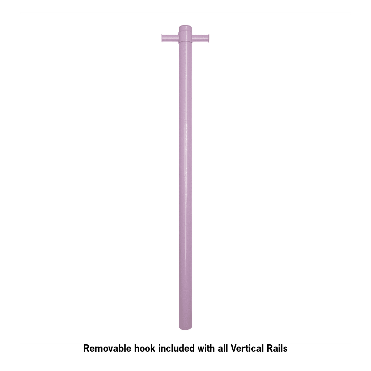 Thermorail Straight/Round 12Volt Vertical Bar 900X142X100MM 26Watts With Optional Hook - Lilac Satin - Reno Spares