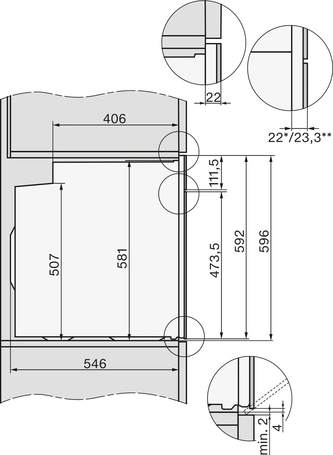Miele | Built-in multifunction oven H 2756 B PerfectClean