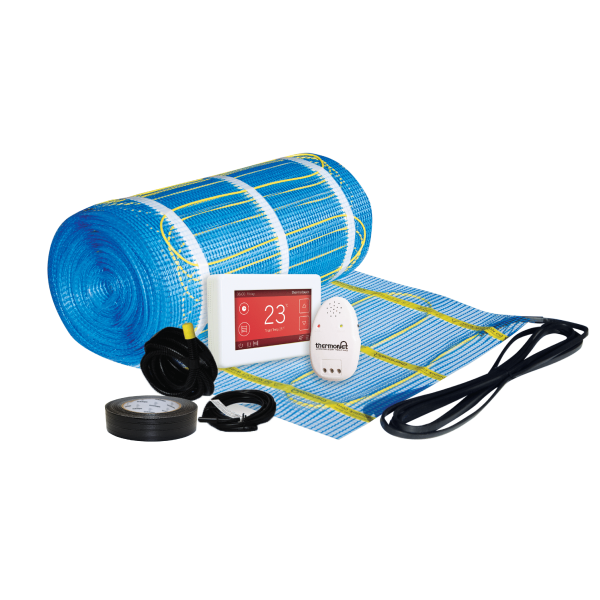 Thermonet 200W/m² 9m² In Screed Heating Kit – Dual Controller