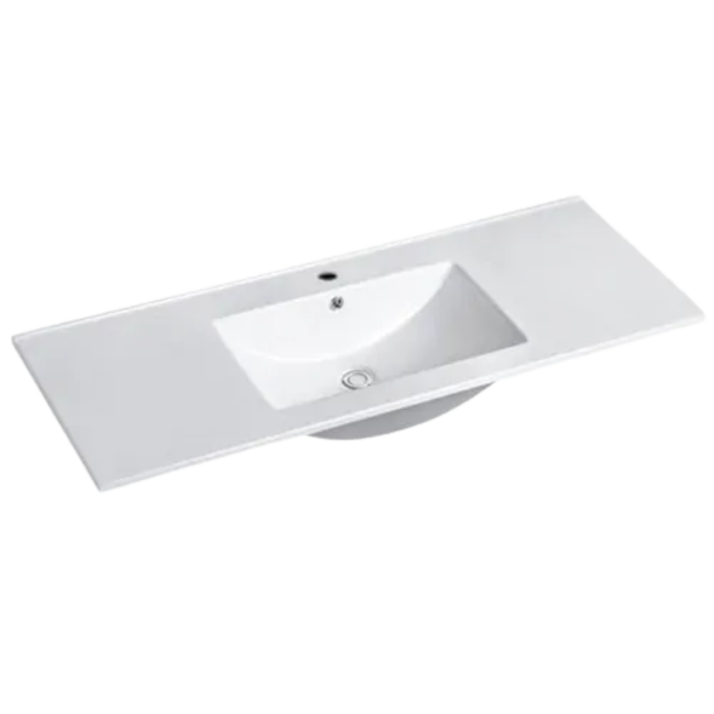 Otti Hampton Mark II 1200mm Satin White Wall Hung Vanity