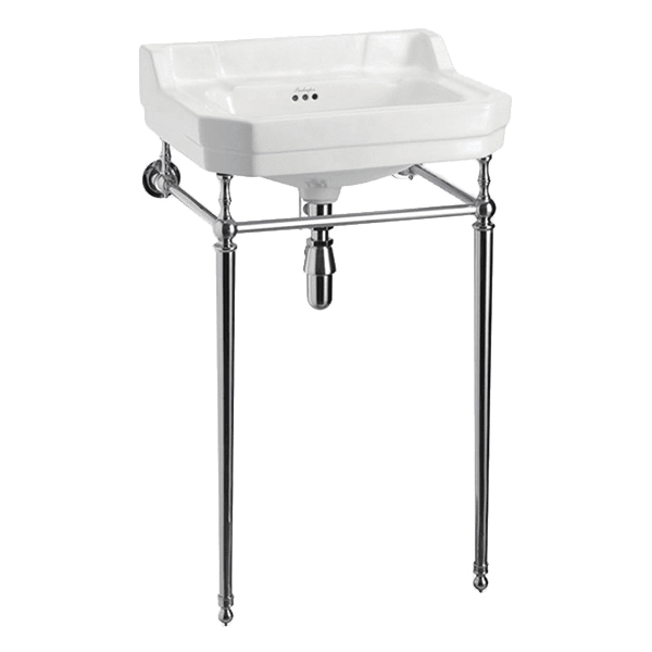 Edwardian 56cm Basin & Stand