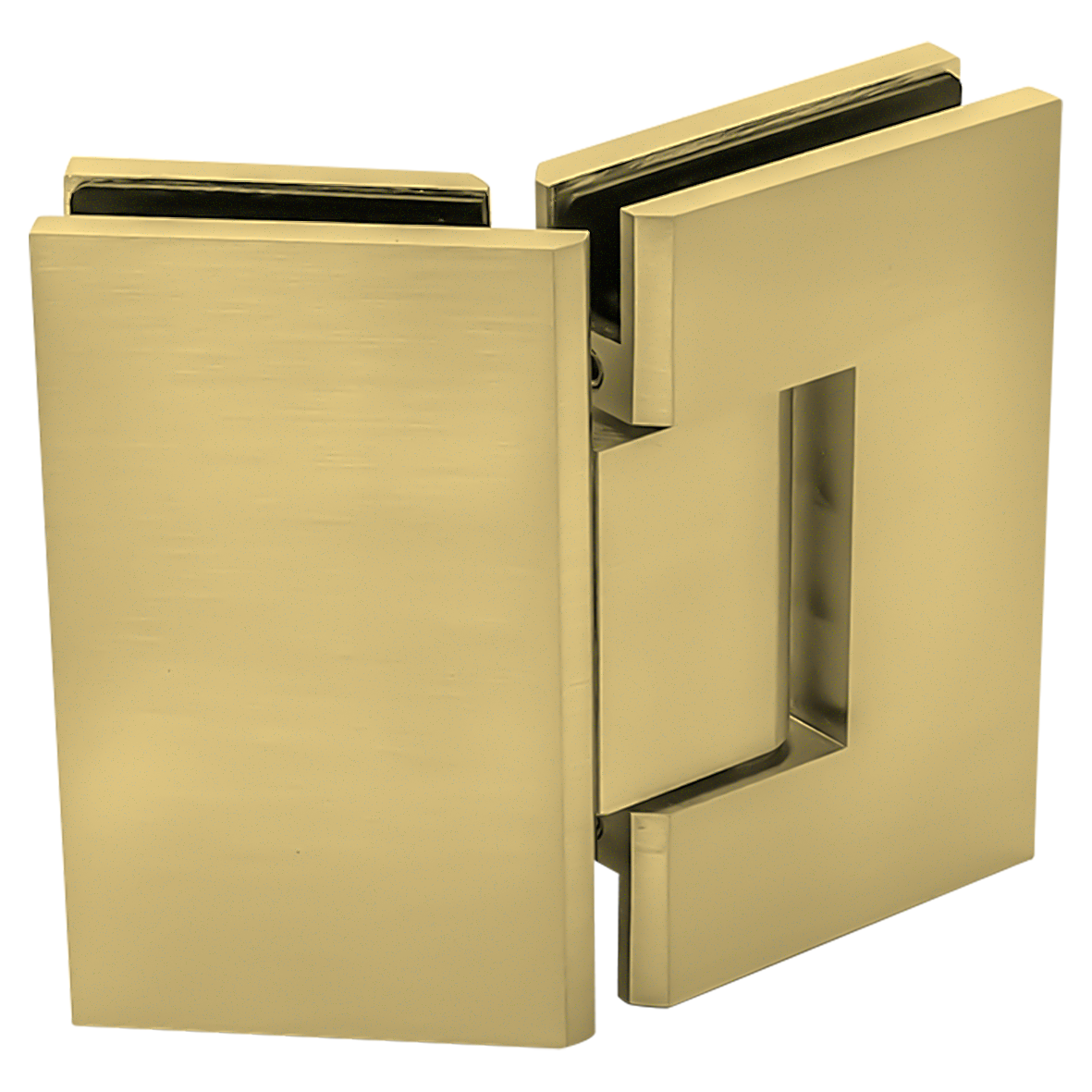 Frameless Fittings - VI.H135 - Brushed Bronze