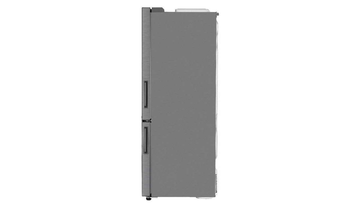 LG 420L Bottom Mount Fridge with Door Cooling - Dark Graphite - Reno Spares