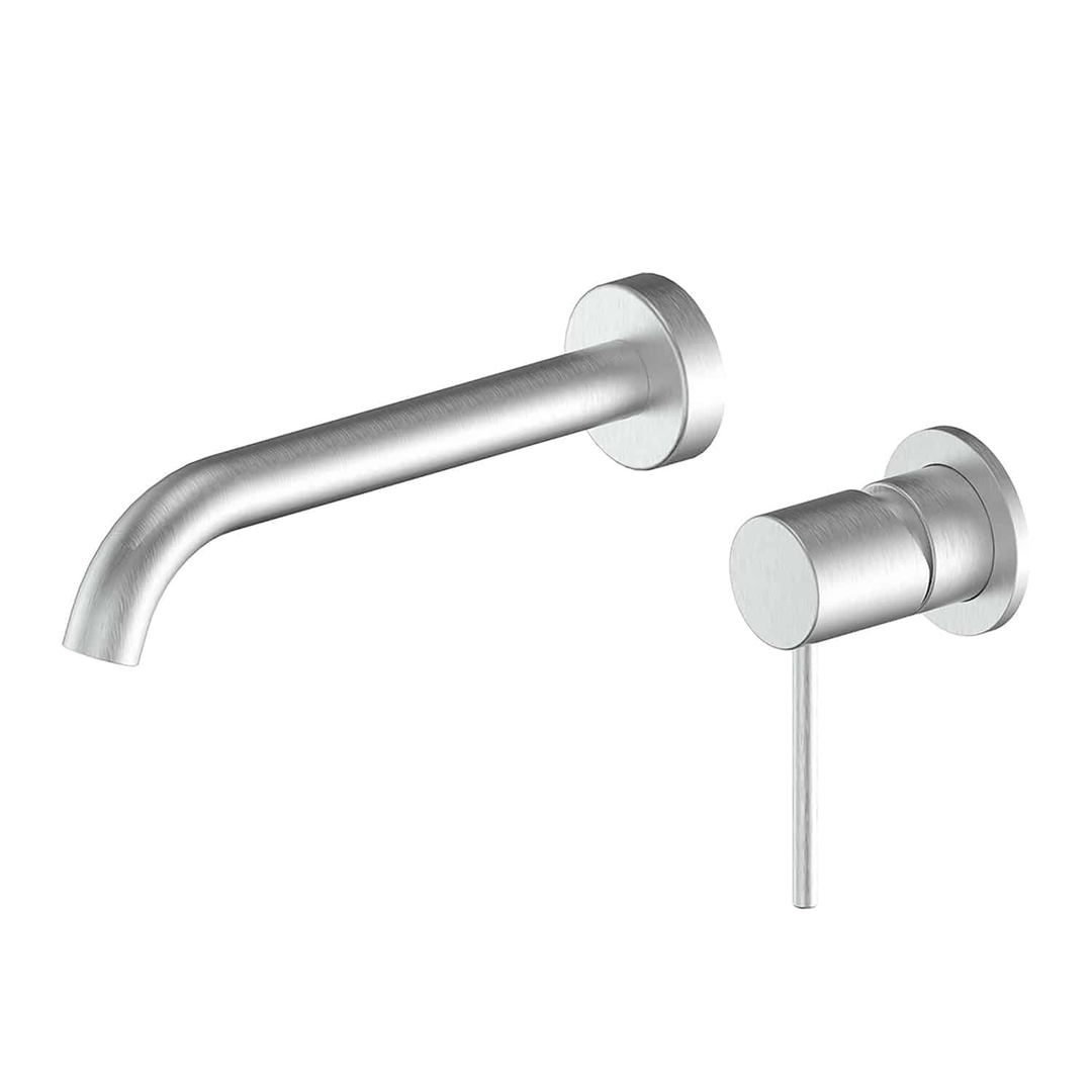 Greens Gisele Wall Basin Mixer PVD Brushed