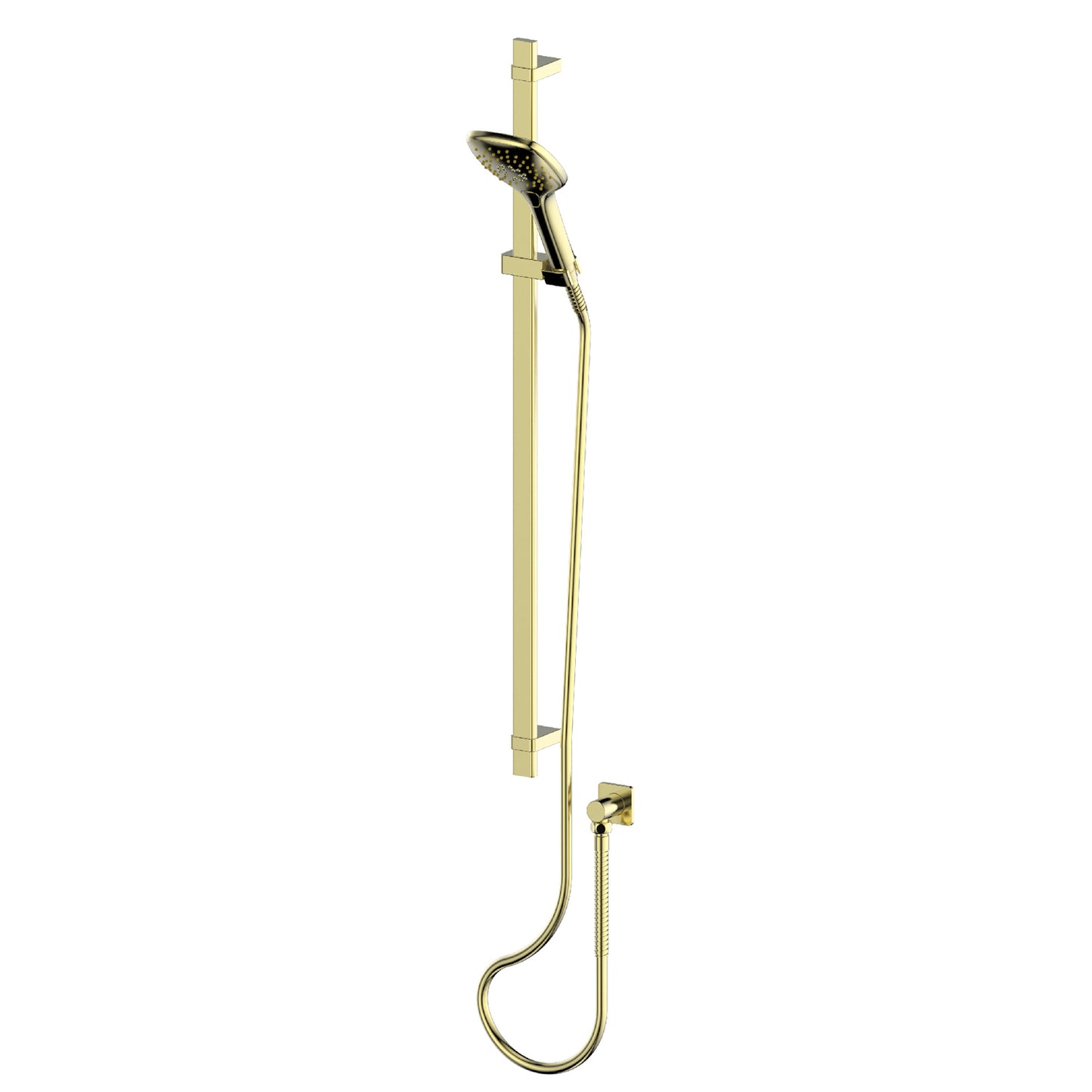 Skyla AirFlo™ Rail Shower - Pvd Brushed Brass