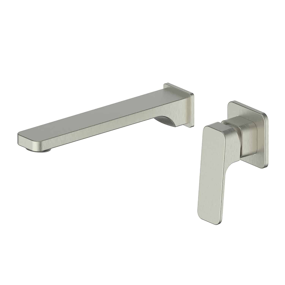 Greens Swept Wall Basin/Bath Mixer Pvd