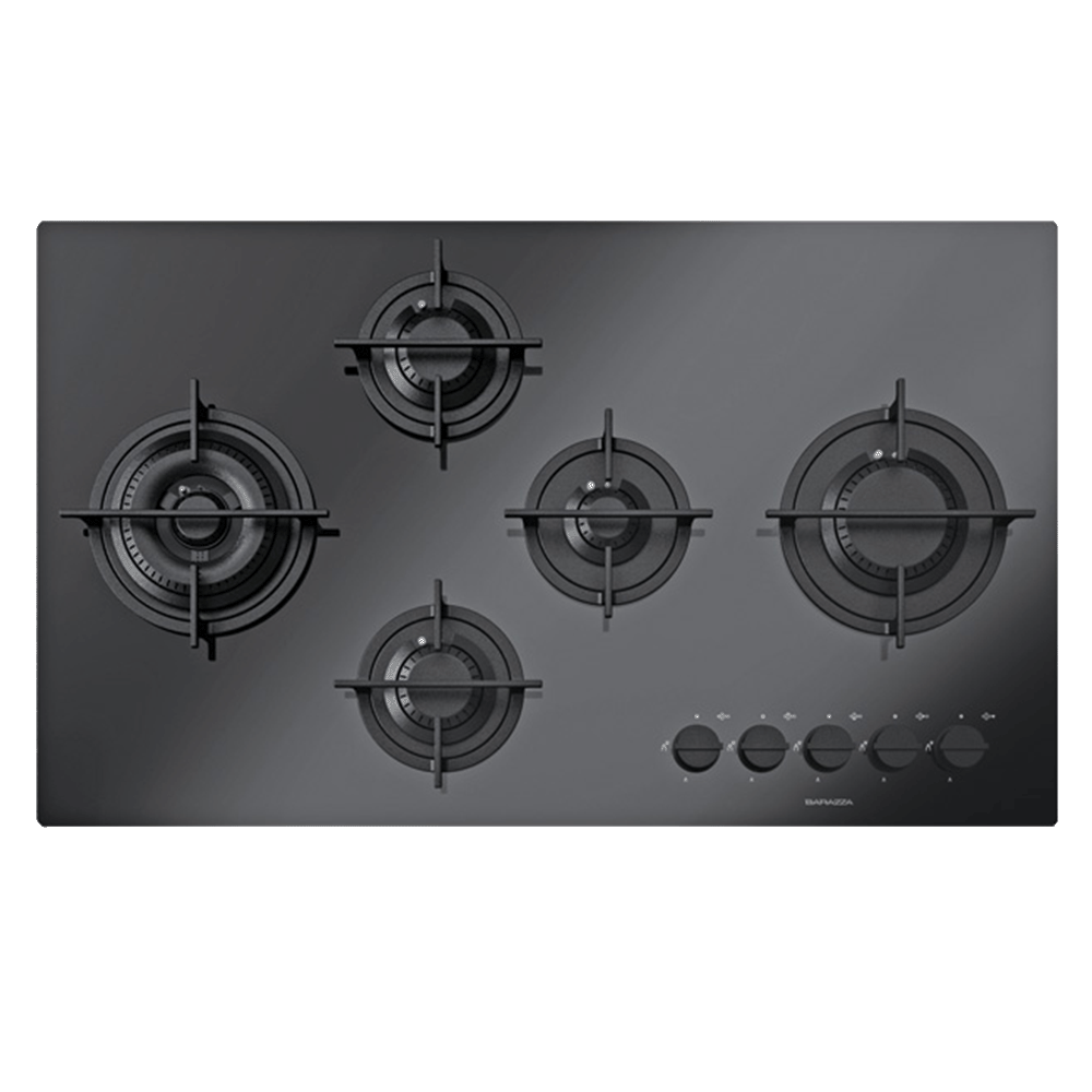 Barazza Mood 90cm Built-in Hob Black Glass Ceramic