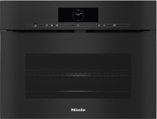 H 7840 BMX Handleless ArtLine Obsidian Black Speed Oven