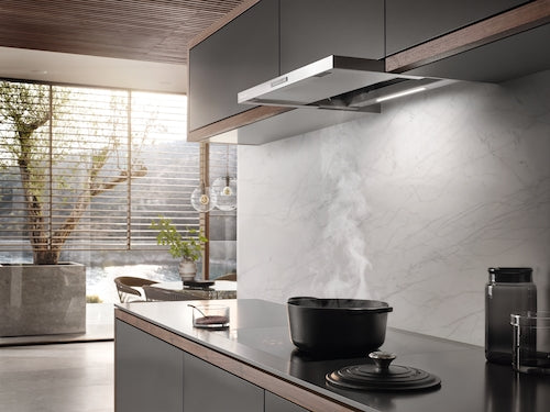 Pyrolytic Smart Oven with AirFry + Induction Cooktop + Slimline Rangehood