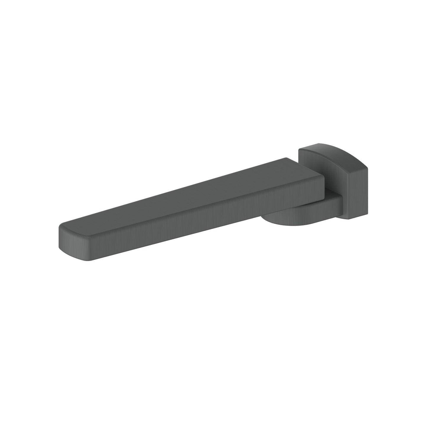 Greens Swivel Bath Spout - Square - Pvd Gunmetal