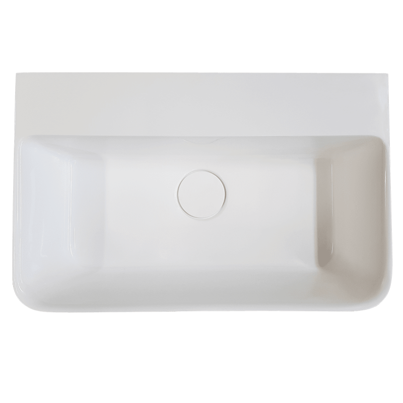 Patinato ClearStone Gloss Basin with Matching Stone Waste