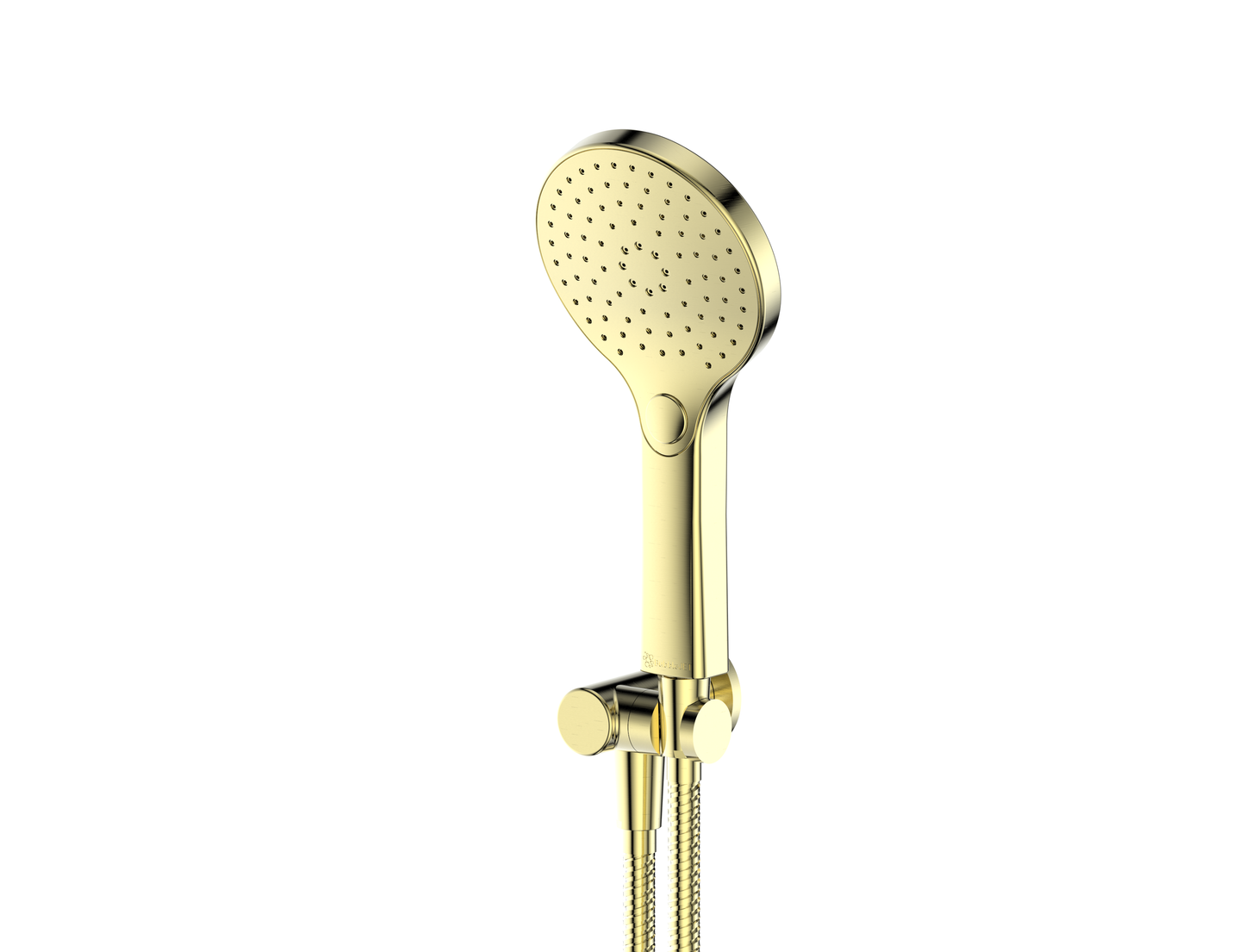 Ashmore Hand Shower w/Wall Outlet Bracket - Pvd Brushed Brass