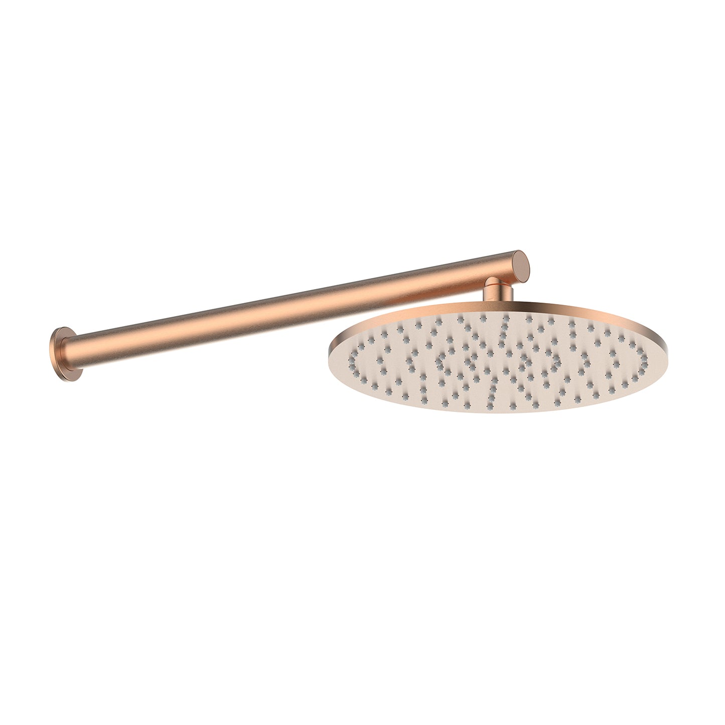 Lavish Brass Wall Shower - Pvd Brushed Copper