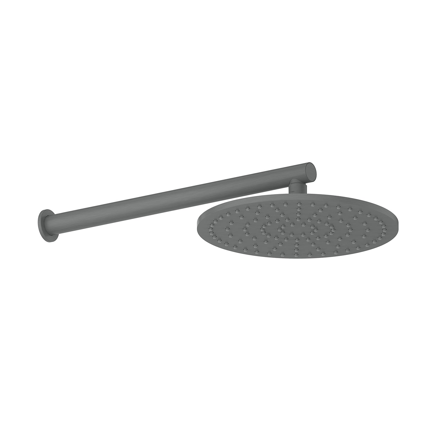 Lavish Brass Wall Shower - Pvd Gunmetal