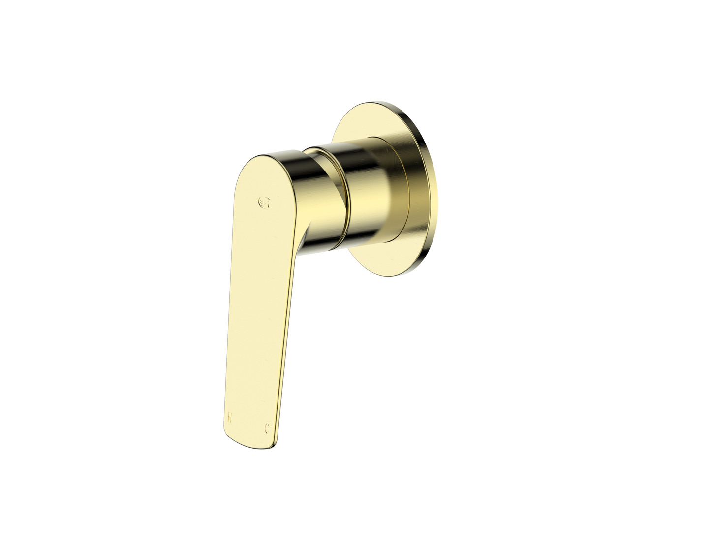 Novi Shower Mixer Trim Set - Pvd Brushed Brass