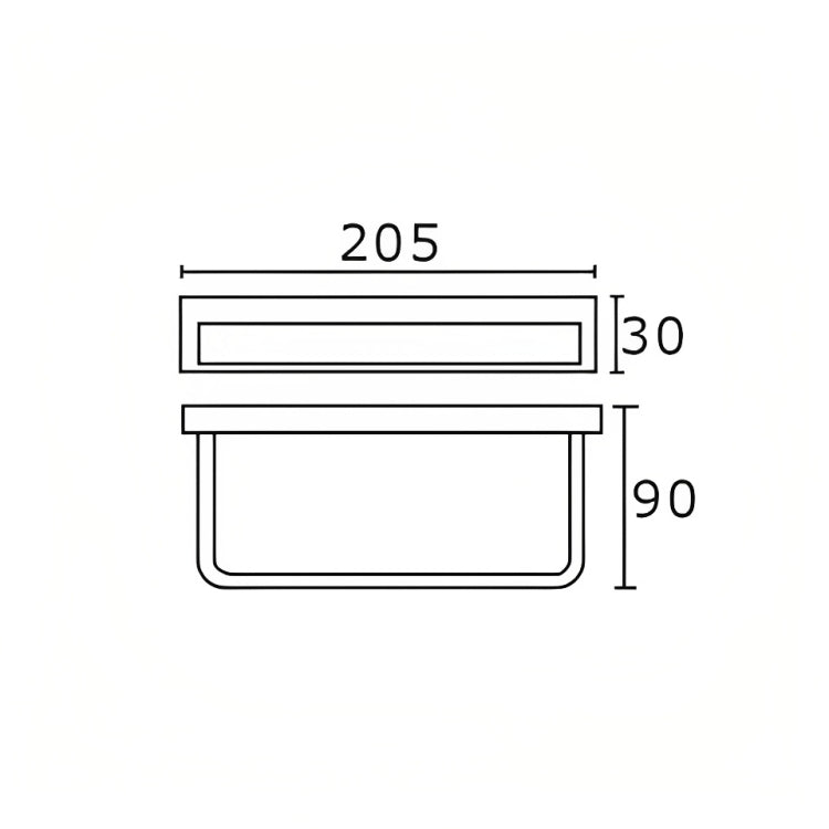 INSPIRE RECXIS TOWEL RING