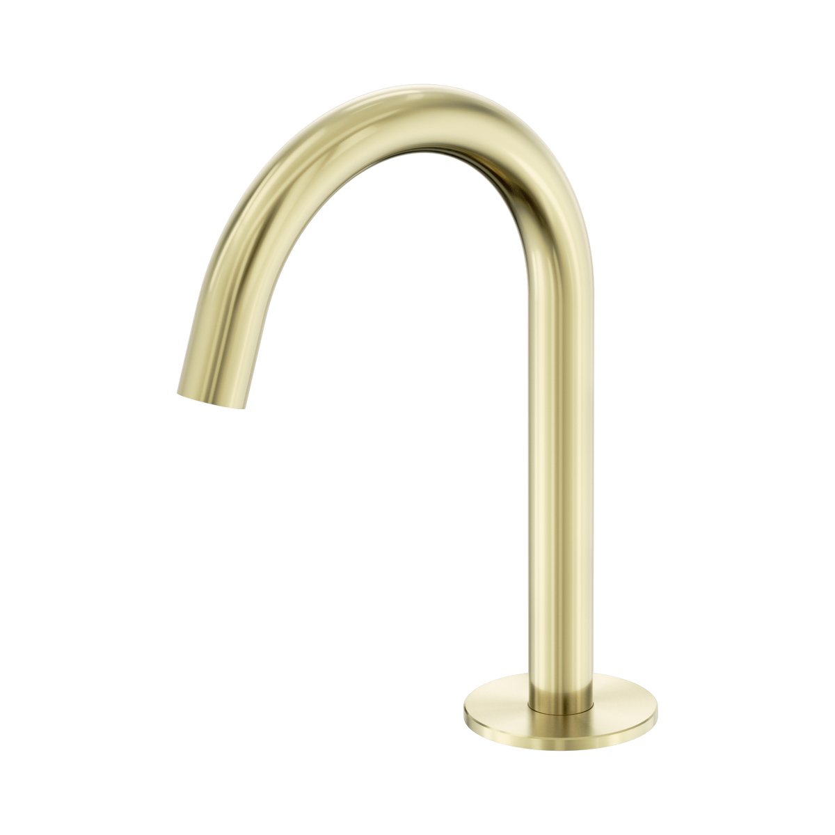 Serenity Basin Arc Spout Brushed Gold