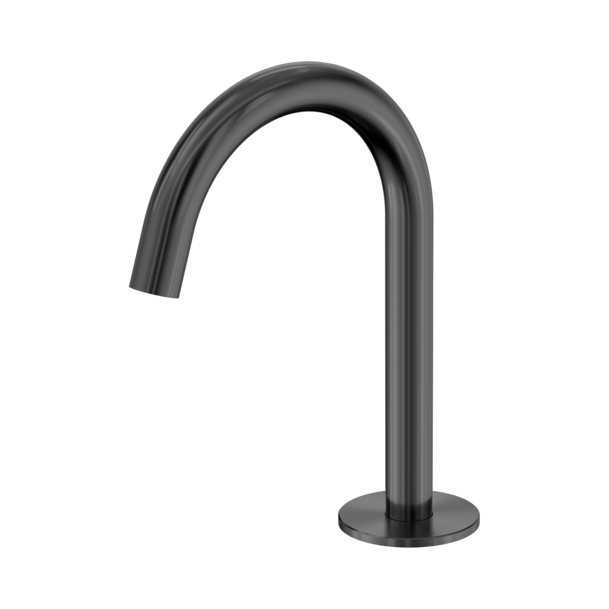 Serenity Basin Arc Spout Gun Metal