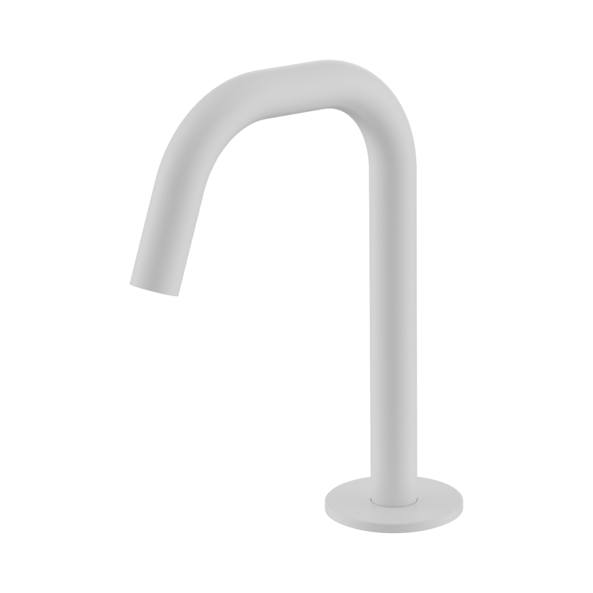 Serenity Basin Edge Spout Matte White