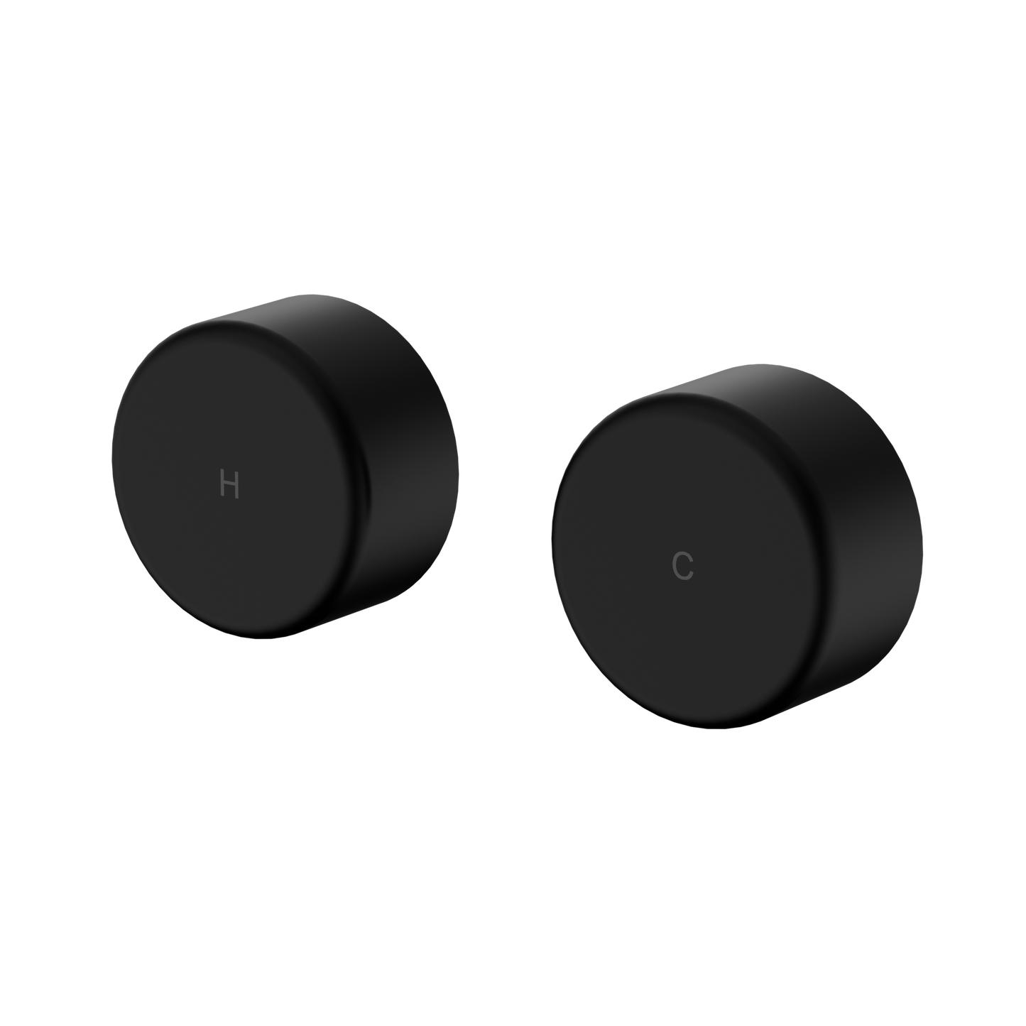Serenity Wall Top Assembly With Metal Handle Matte Black