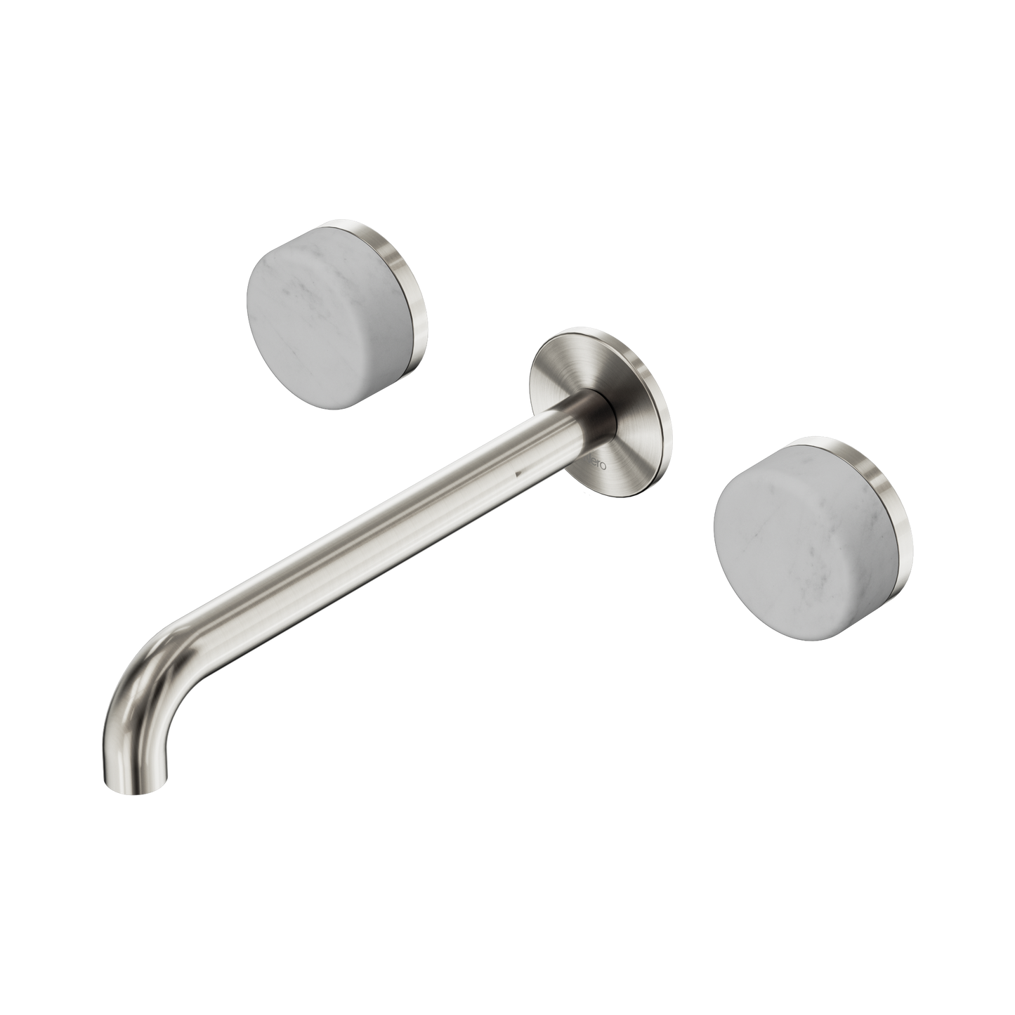 Nero Serenity 24D047BN Wall Basin Set 220mm Spout With Carrara Handle 5 Star / 5LPM