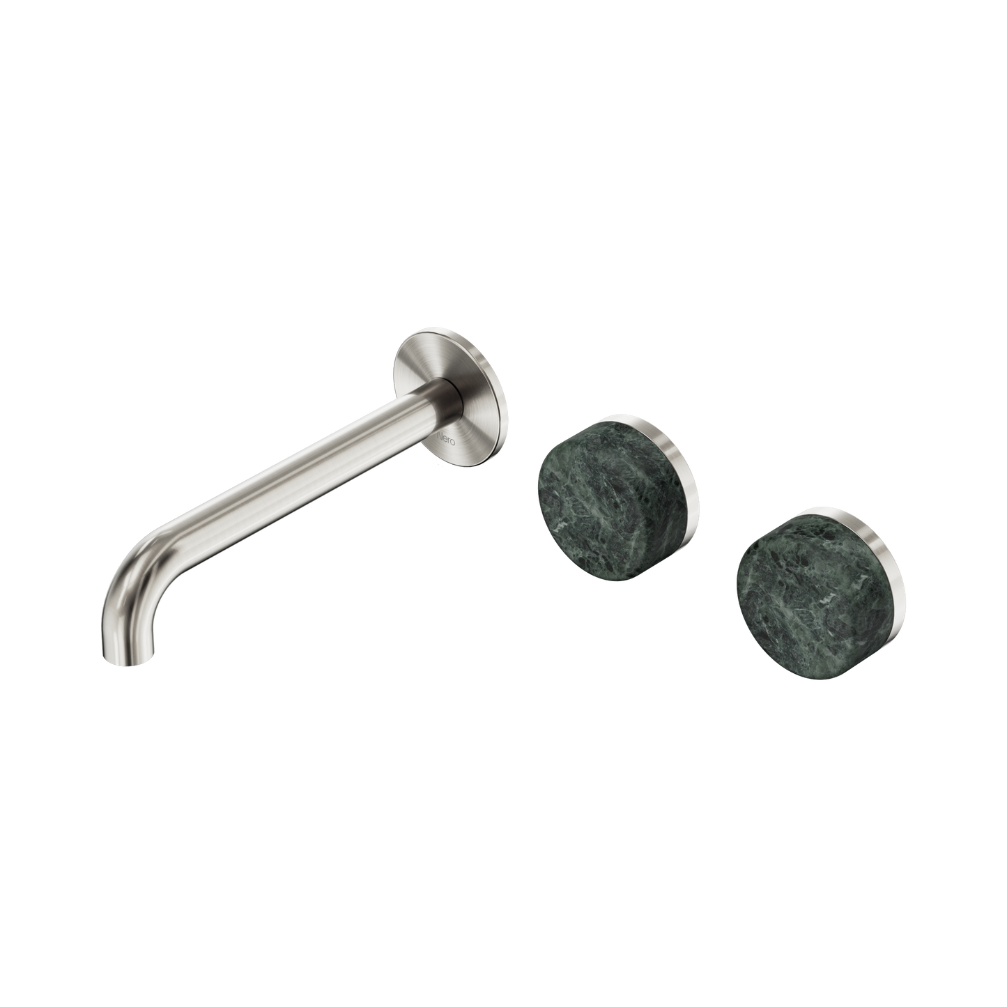 Nero Serenity 24D060BN Wall Basin Set 185mm Offset Spout With Verde Alpi Handle 5 Star / 5LPM