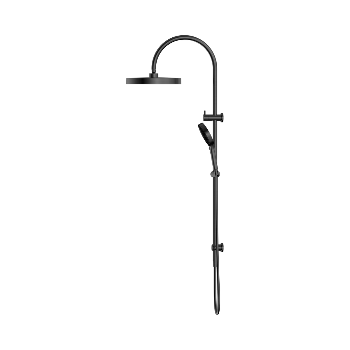Serenity Twin Shower Gun Metal