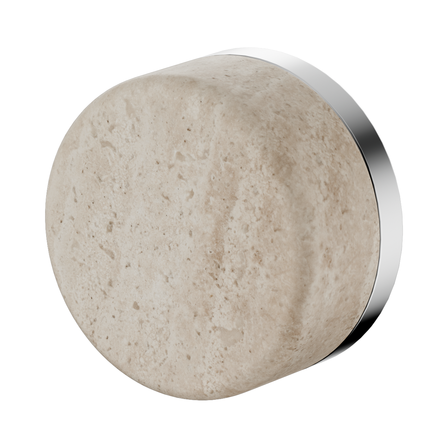 Serenity Progressive Shower Mixer With Rome Travertine Handle Chrome