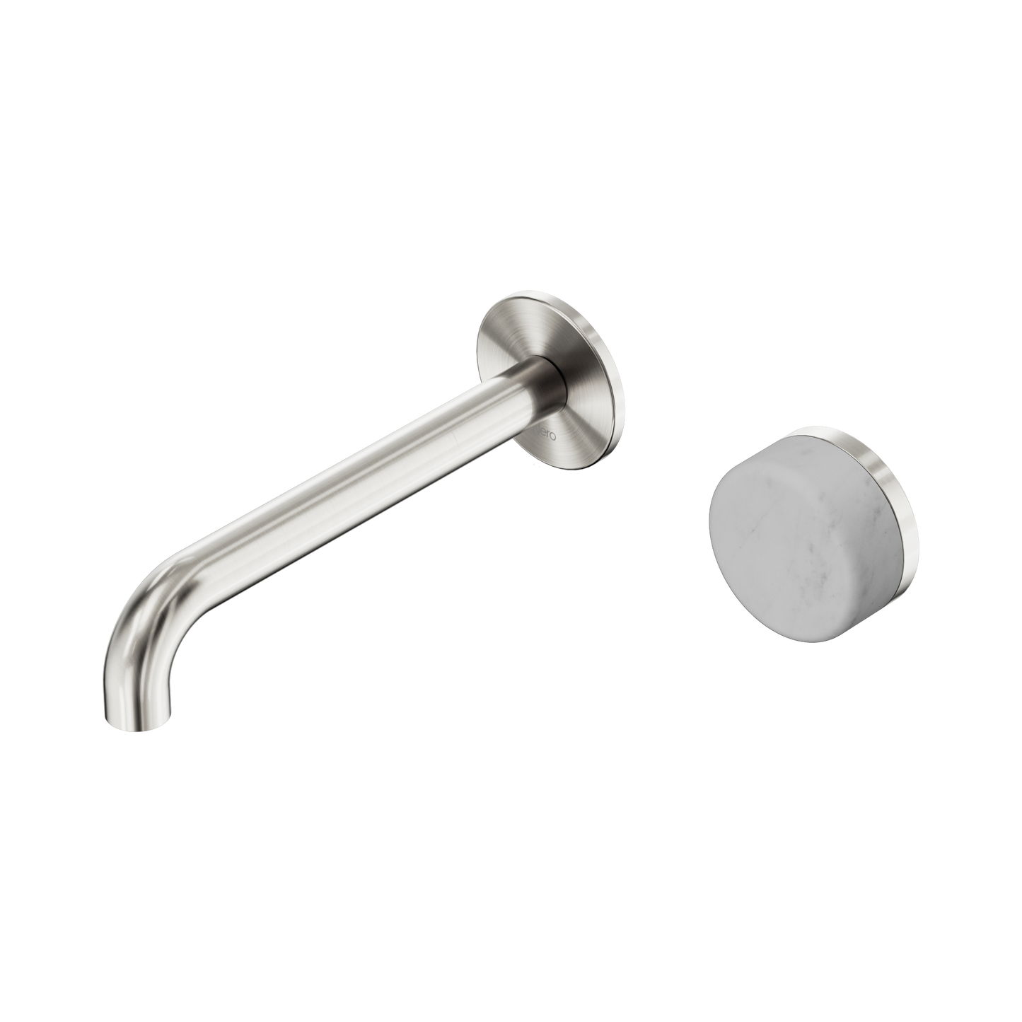 Nero Serenity 24E067BN Progressive Wall Basin Mixer 185mm Spout With Carrara Handle 5 Star / 5LPM
