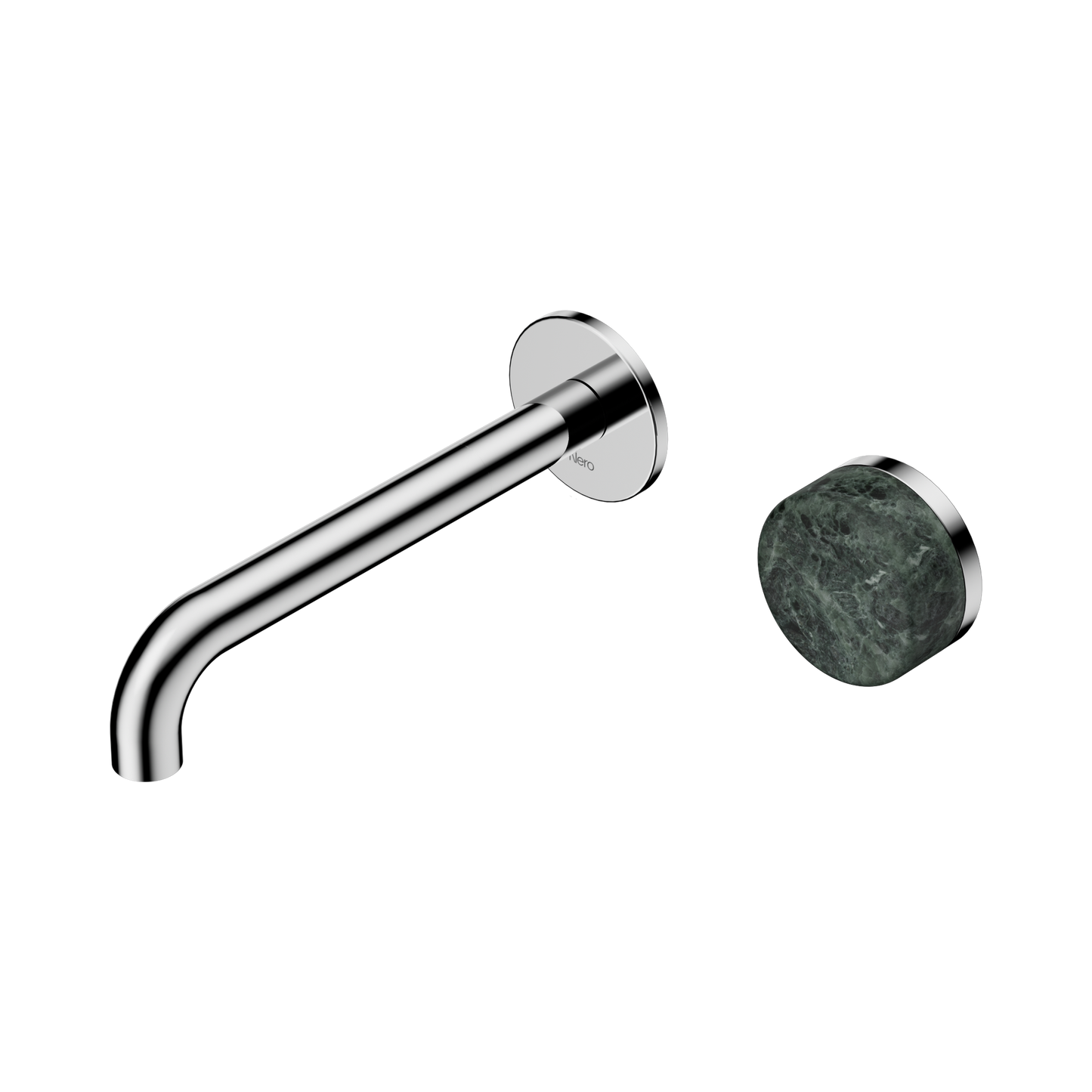 Nero Serenity 24E068CH Progressive Wall Basin Mixer 185mm Spout With Verde Alpi Handle 5 Star / 5LPM