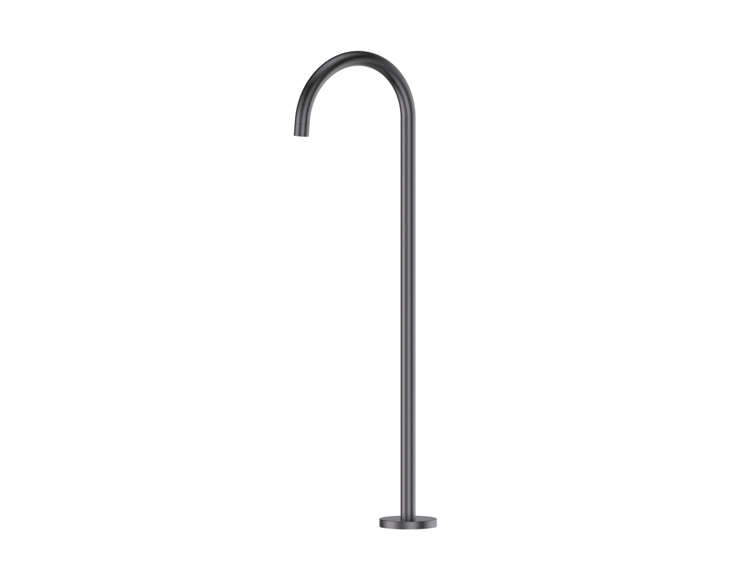 Greens Free standing bath spout - Pvd Gunmetal