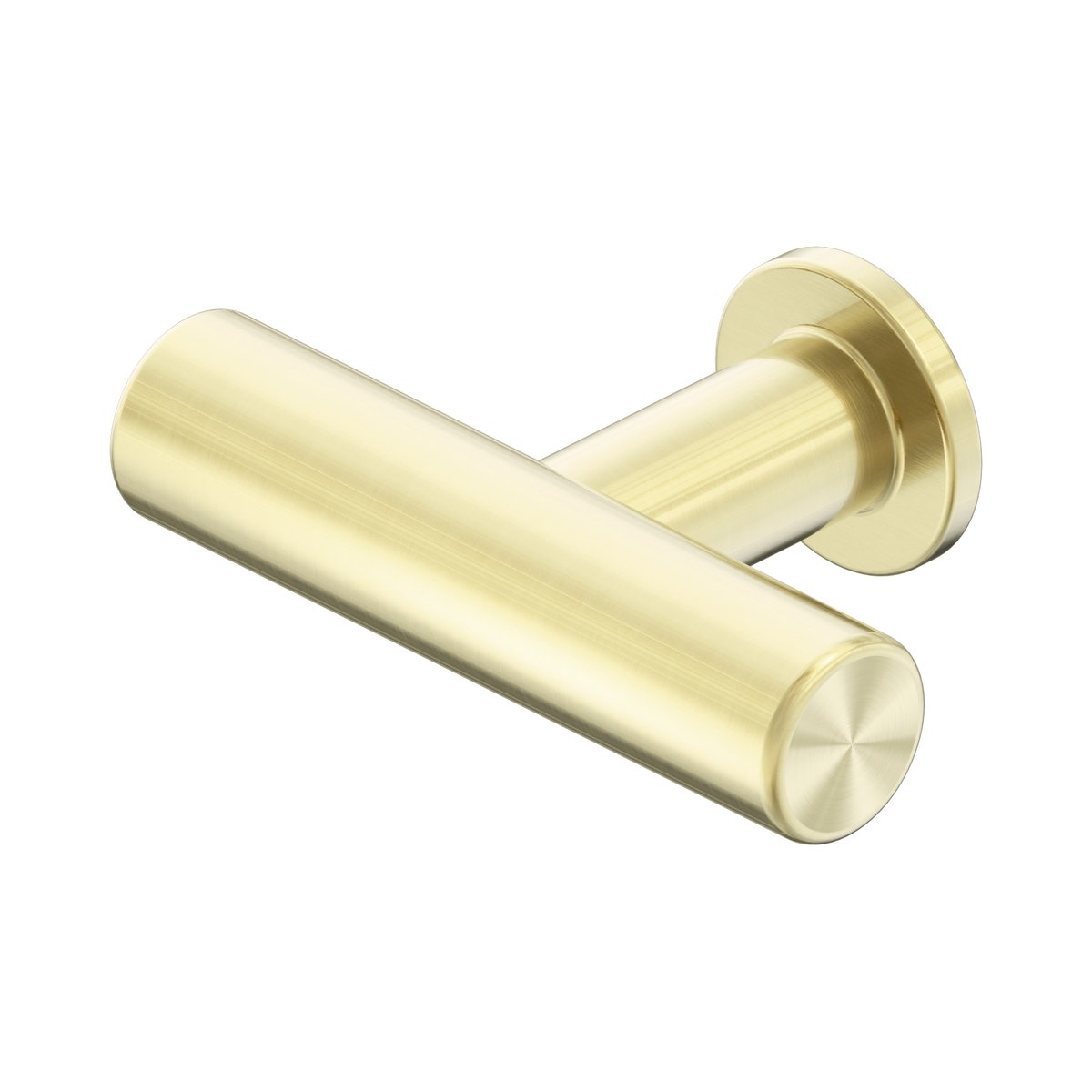 Mecca T-Pull Handle Brushed Gold
