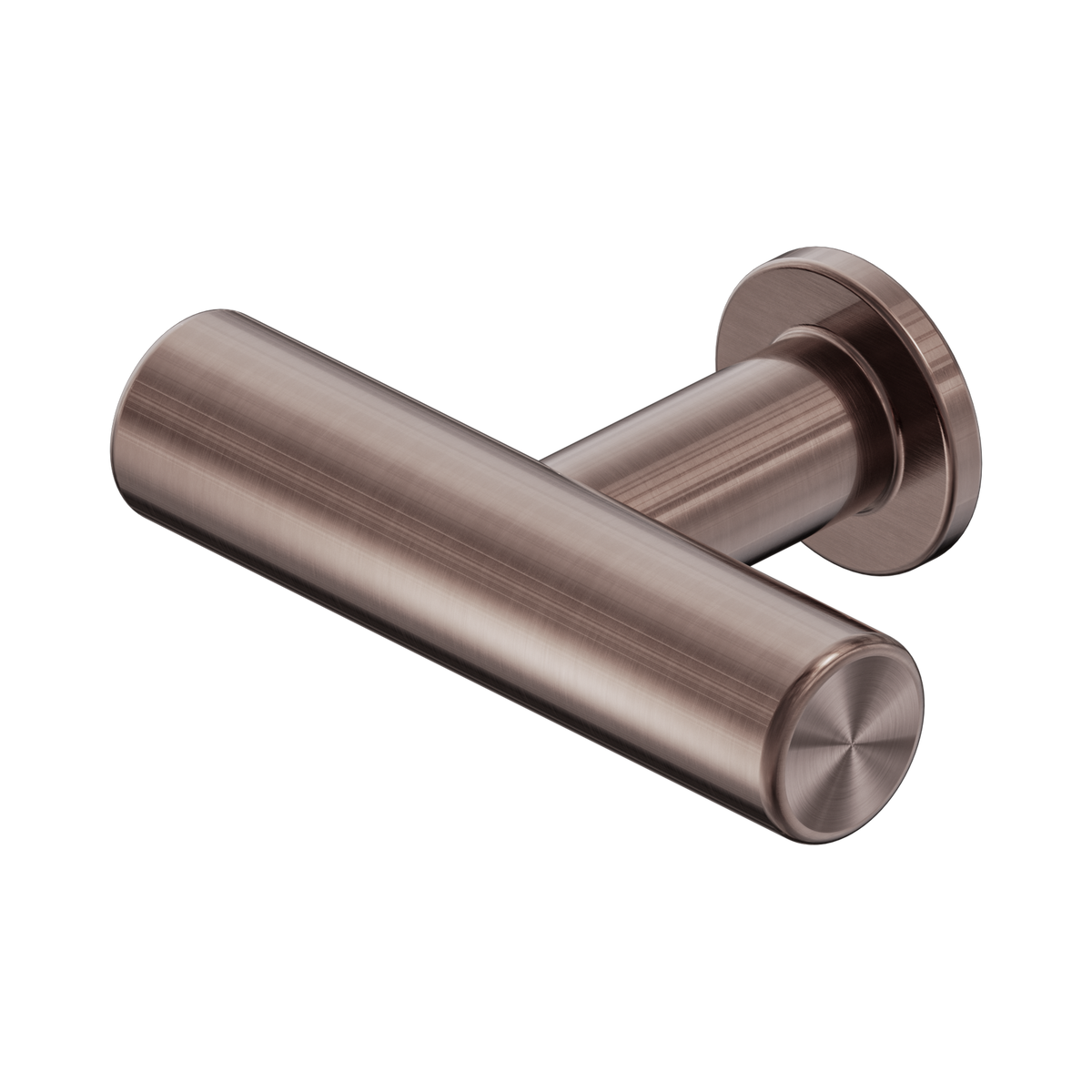 Mecca T-Pull Handle Brushed Bronze