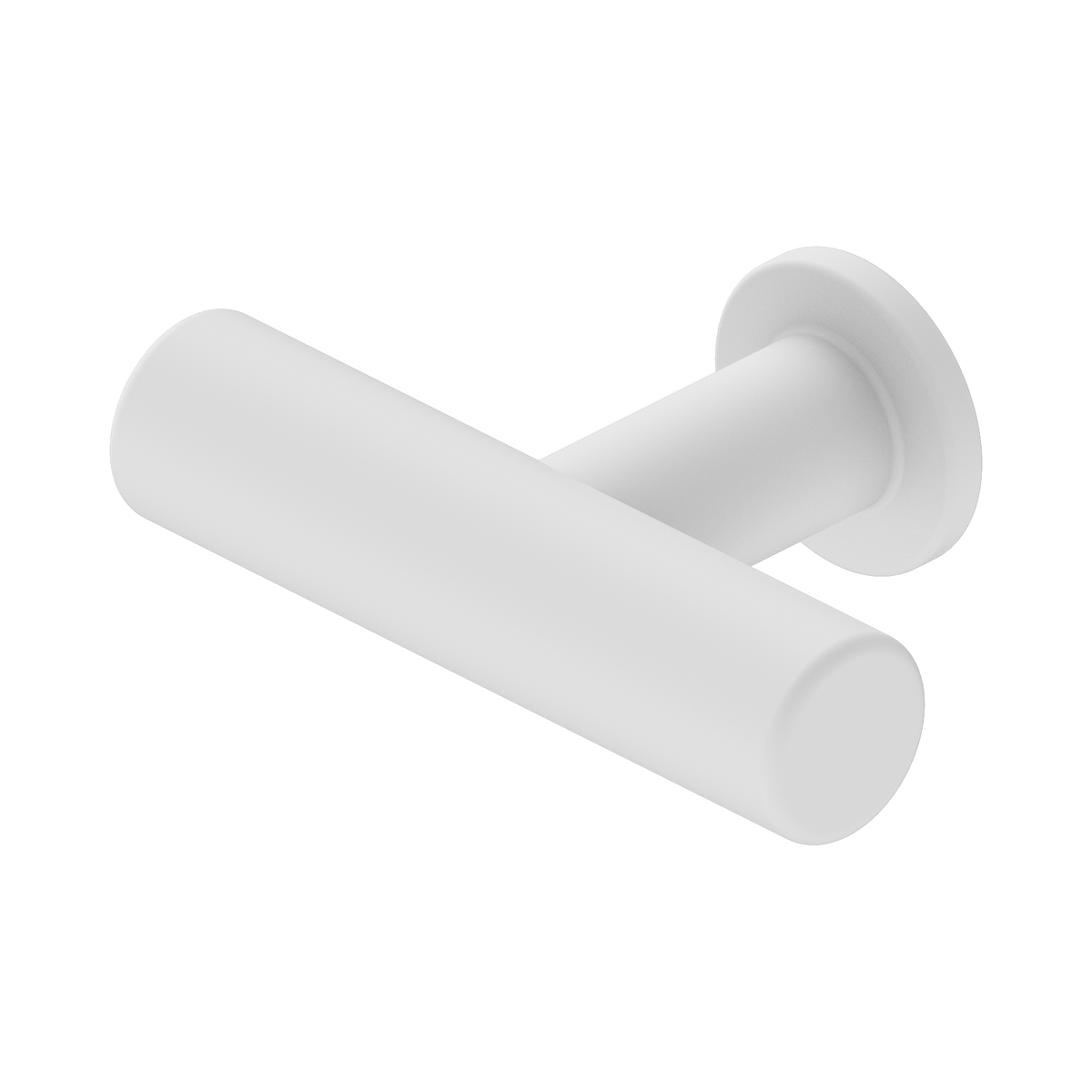 Mecca T-Pull Handle Matte White