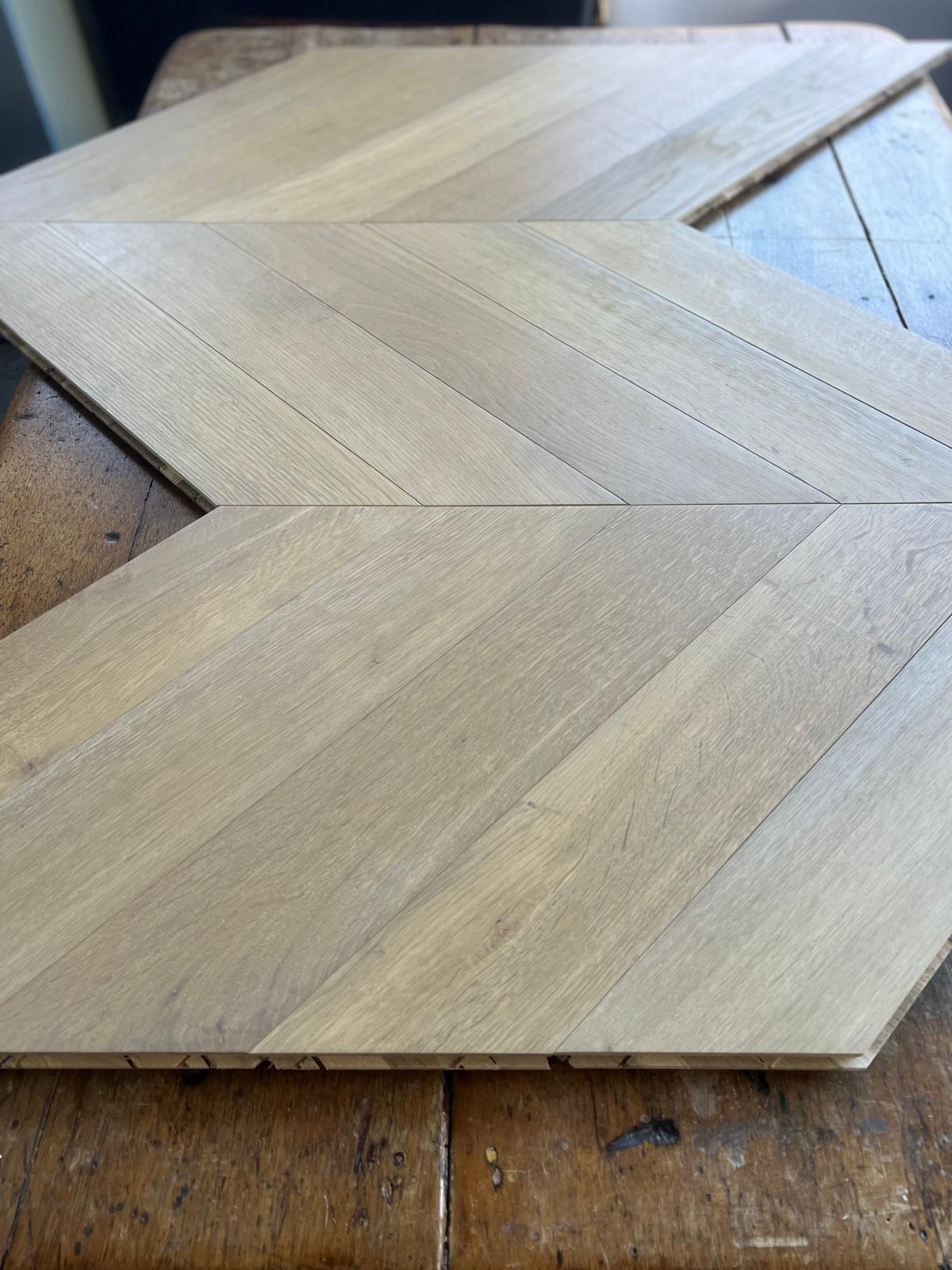 Hampton Solid Timber Herring Bone - Total Coverage Area: 7.3sqm - Reno Spares