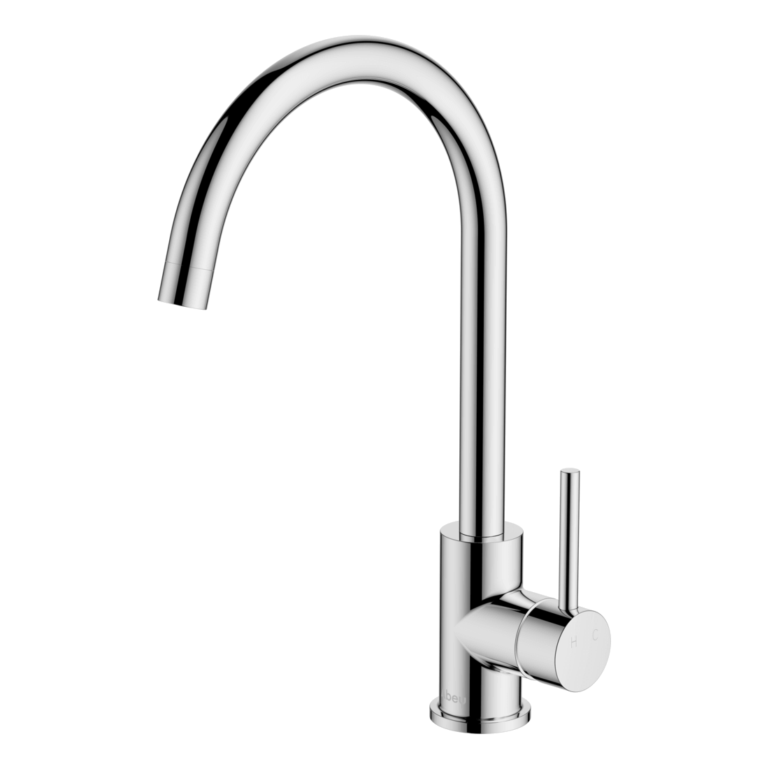 Lucia Goose Sidelever Mixer Lead Free - Brushed Brass