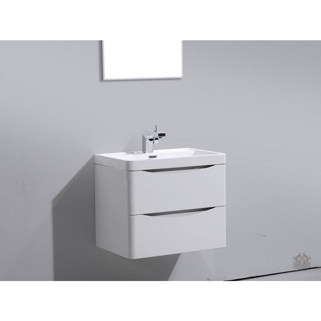 Belbagno Ancona 600mm Wall Hung Vanity 600 X 420 X 450
