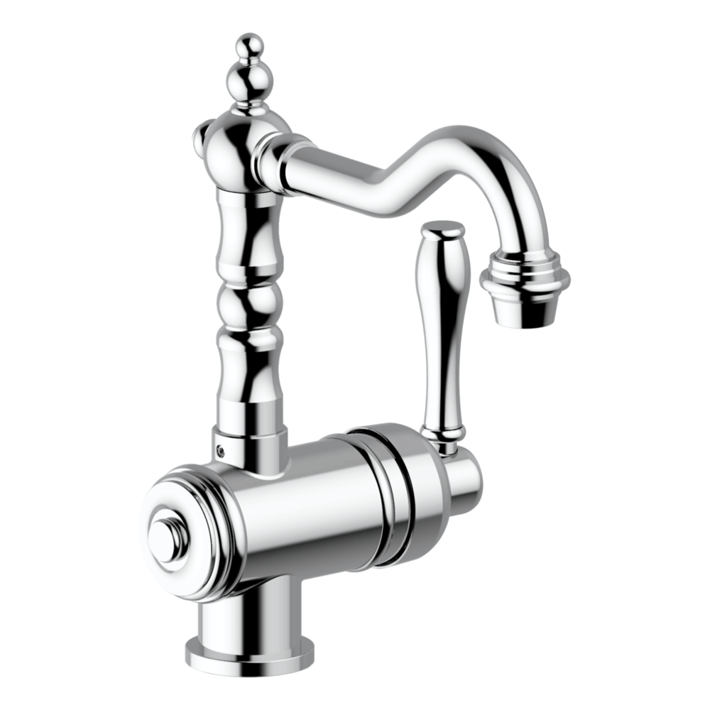 Provincial Single Lever Basin Mixer - Black Brushed Nickel