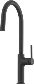 Oliveri Vilo Goose Neck Pull Out Mixer, Granite