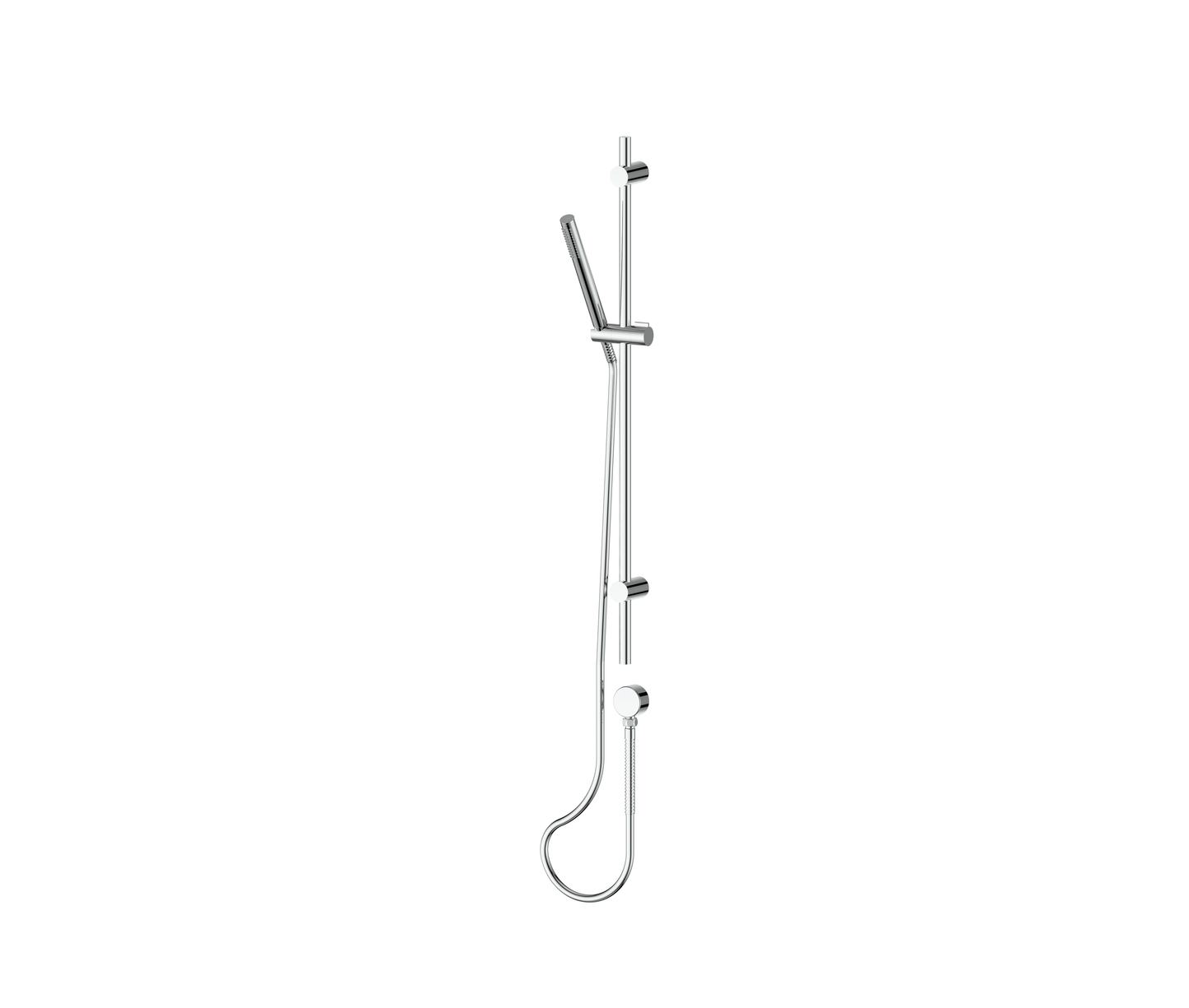 Rocco Pin Rail Shower - Chrome