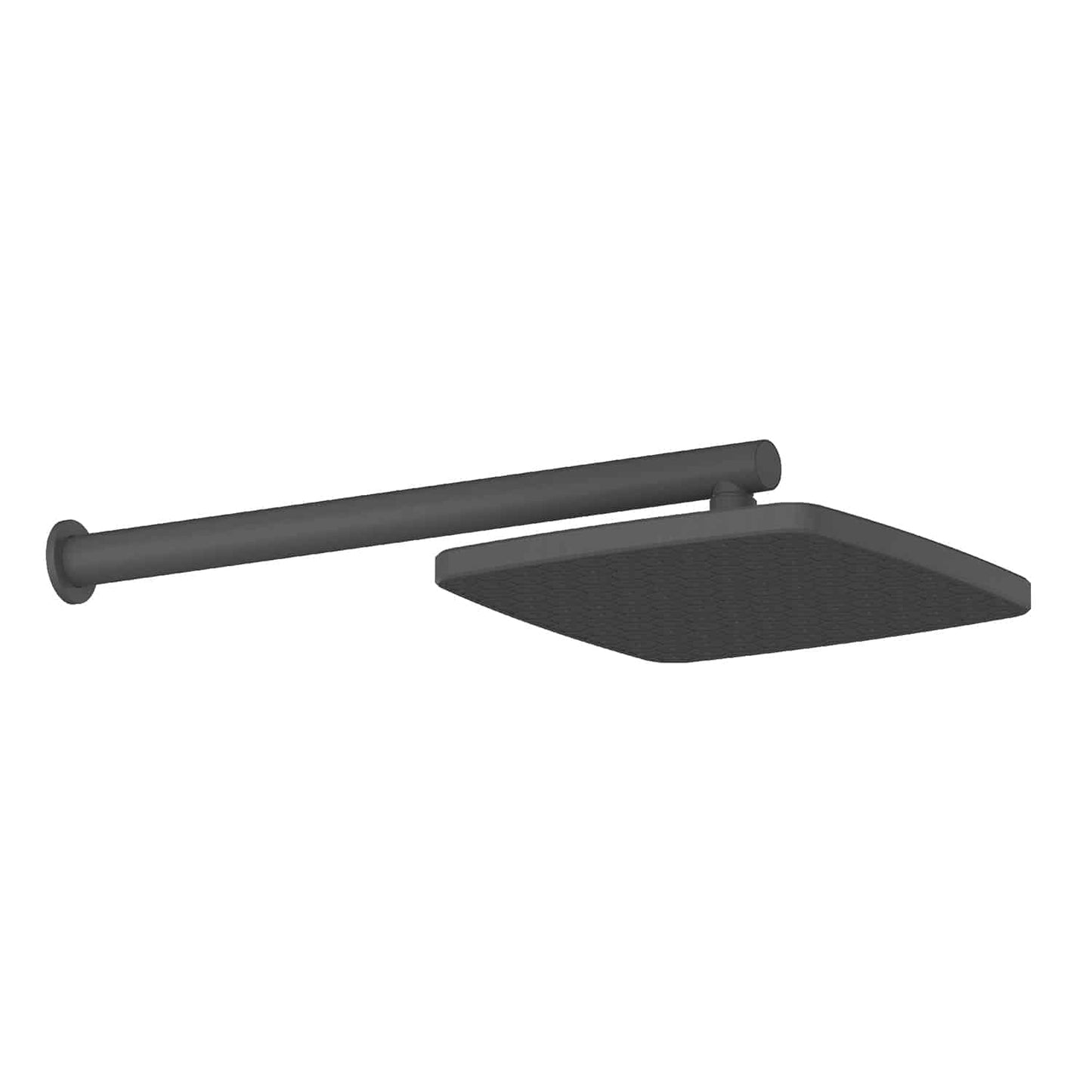 Glide Syntra RainBoost Wall Shower - Pvd Gunmetal