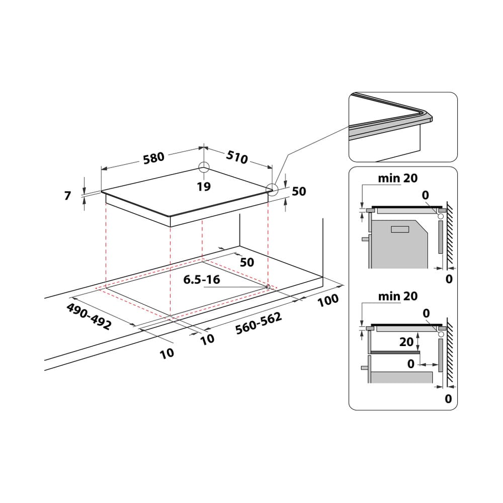 Whirlpool Cooktop - 6Akm613/Ix - Reno Spares