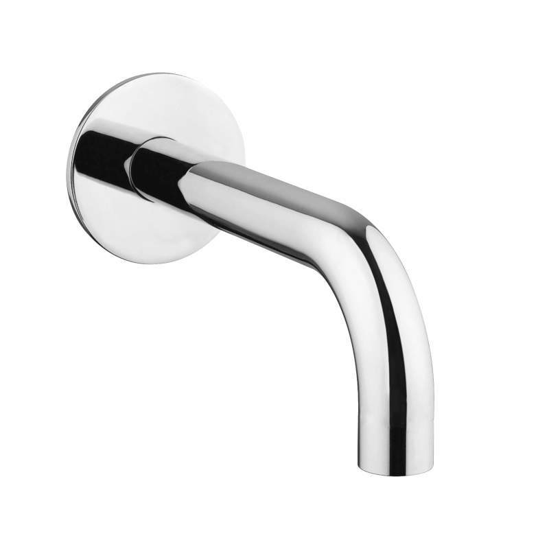 Piazza Wall Mounted Bath Spout – Round 202mm