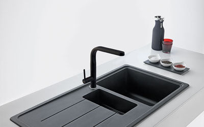 Franke Basis Sink Matte Black LHD - Kit BFG621MBLHD-B