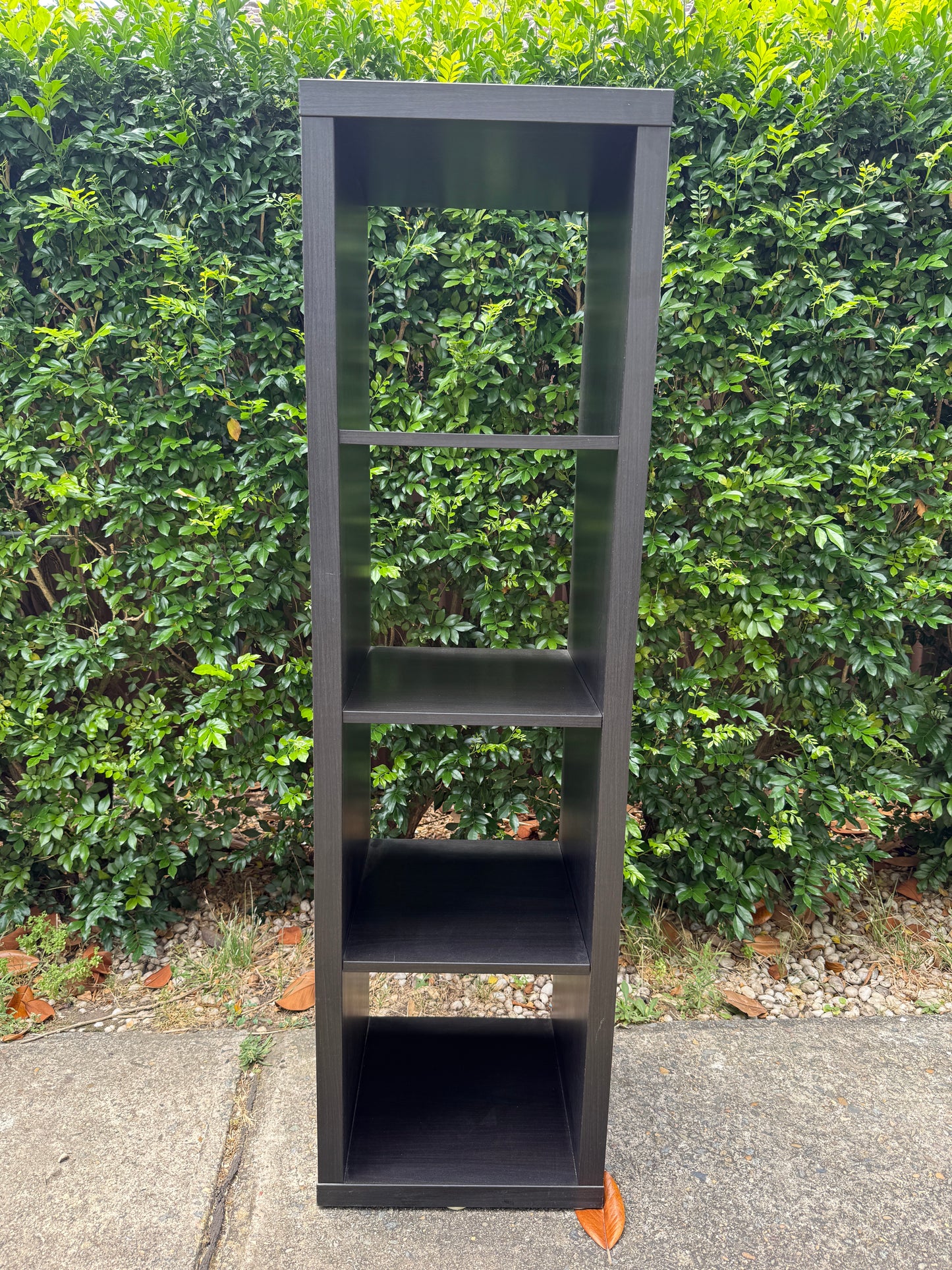 IKEA KALLAX 1×4 Shelf Unit Black-Brown – Tested & Cleaned | Reno Spares