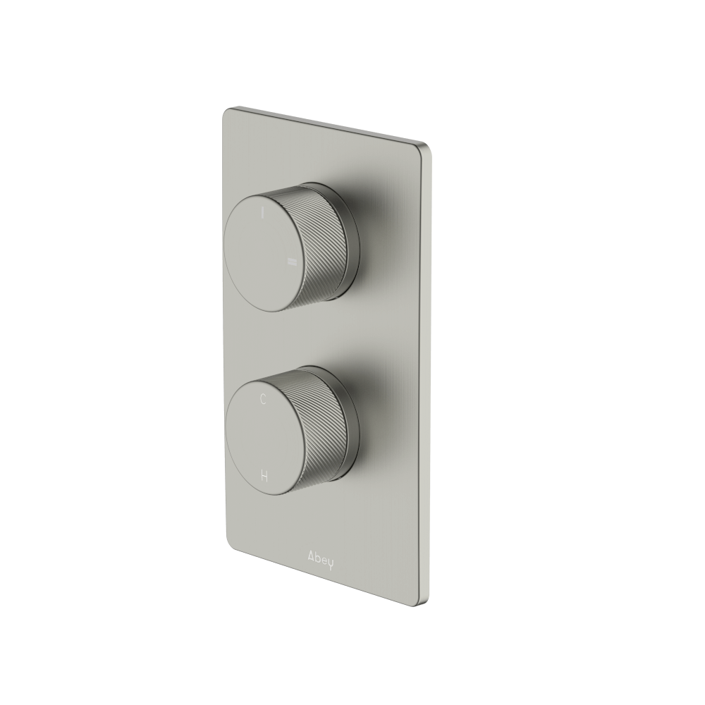 Poco P Wall Diverter Mixer - Brushed Nickel