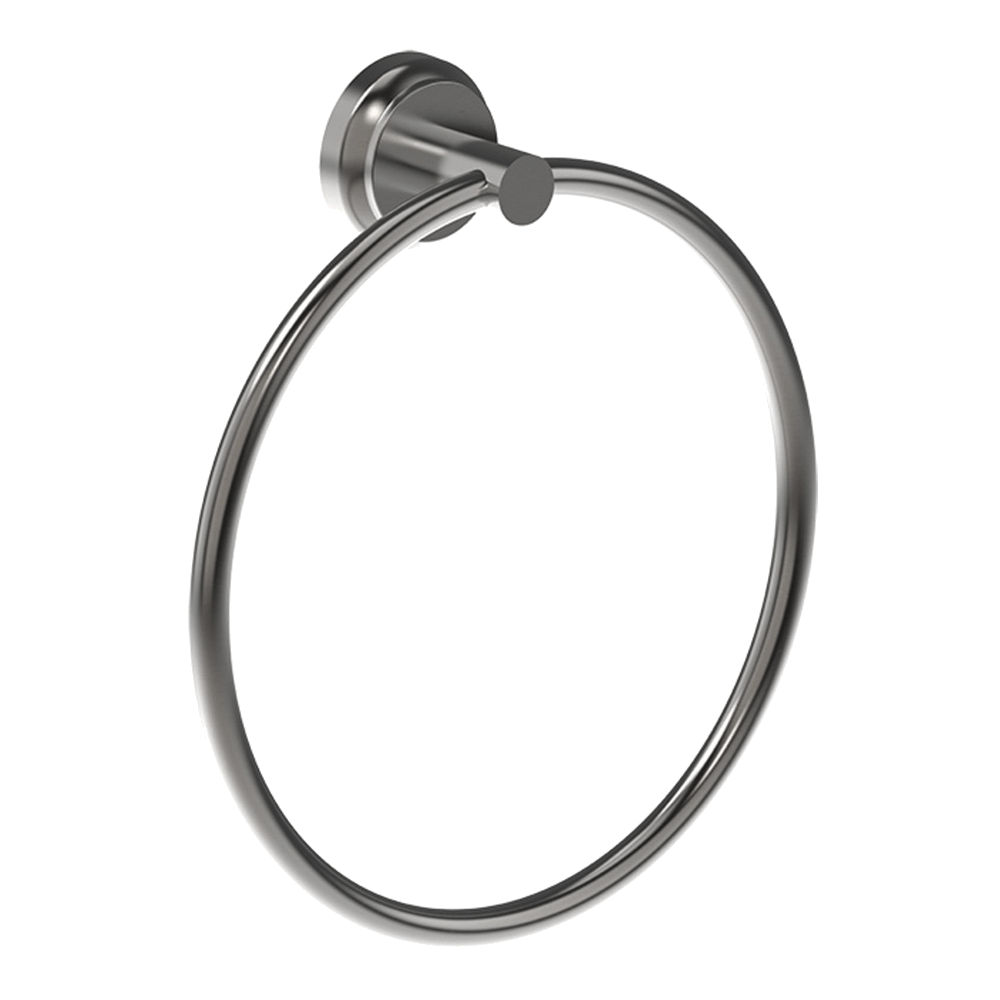 Lumiere Towel Ring - Black