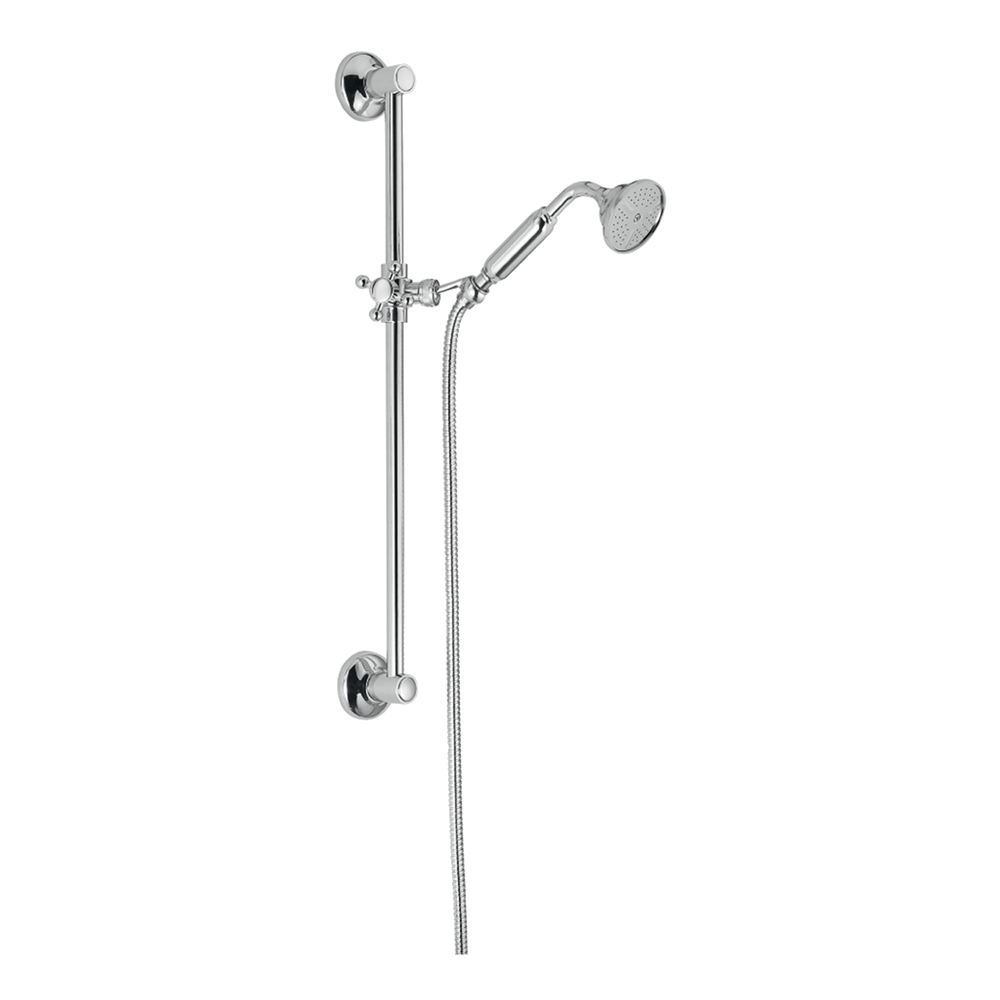 Provincial Shower On Rail - Black Brushed Nickel