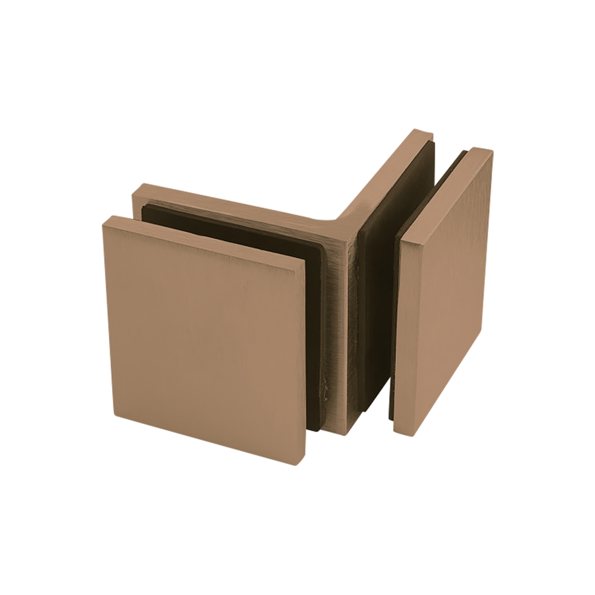 Frameless Fittings - VI.CBG90 - Brushed Nickel