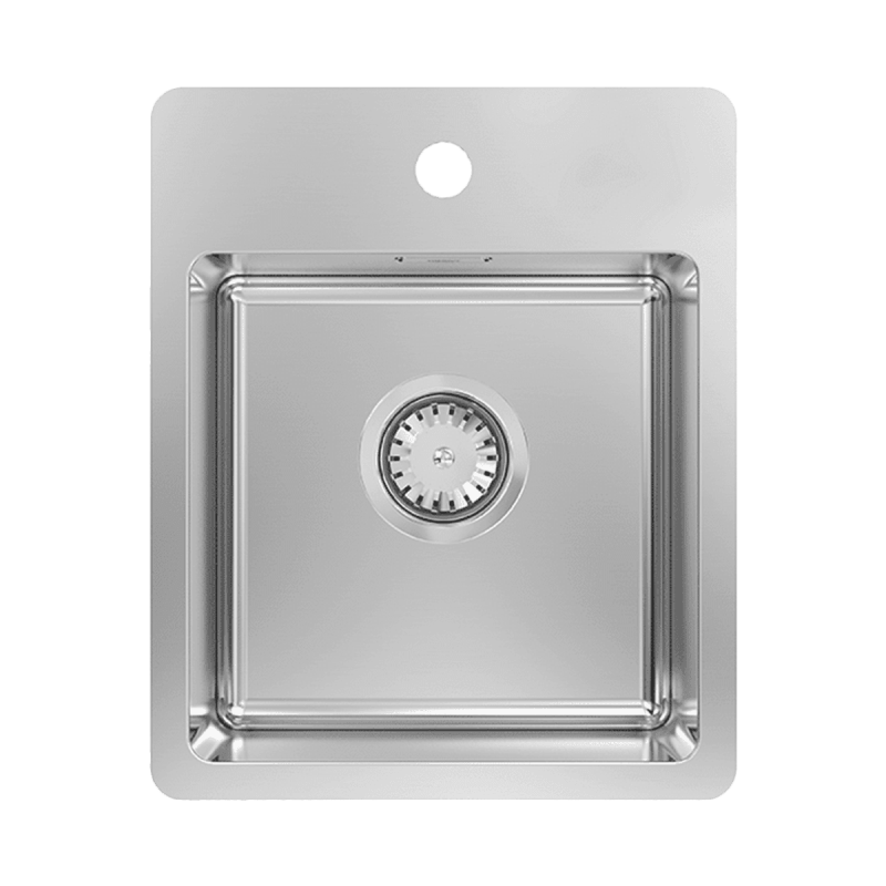 BS2 Bar Sink with Tap Landing Stainless Steel